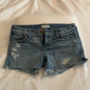 Free People Distressed Cut off shorts